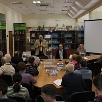Встреча Игоря Маранина с читателями ГБУК НОСБ
