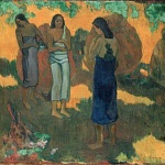 Беседа «Картина Поля Гогена «Три таитянки на жёлтом фоне»