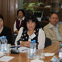 Выступление гостей из Узбекистана.
